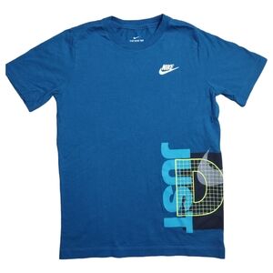 3/$20 Nike Just Do It Teal T-Shirt Size Youth Large NWOT